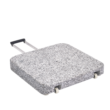 Socle à roulettes en granite 55 kg
